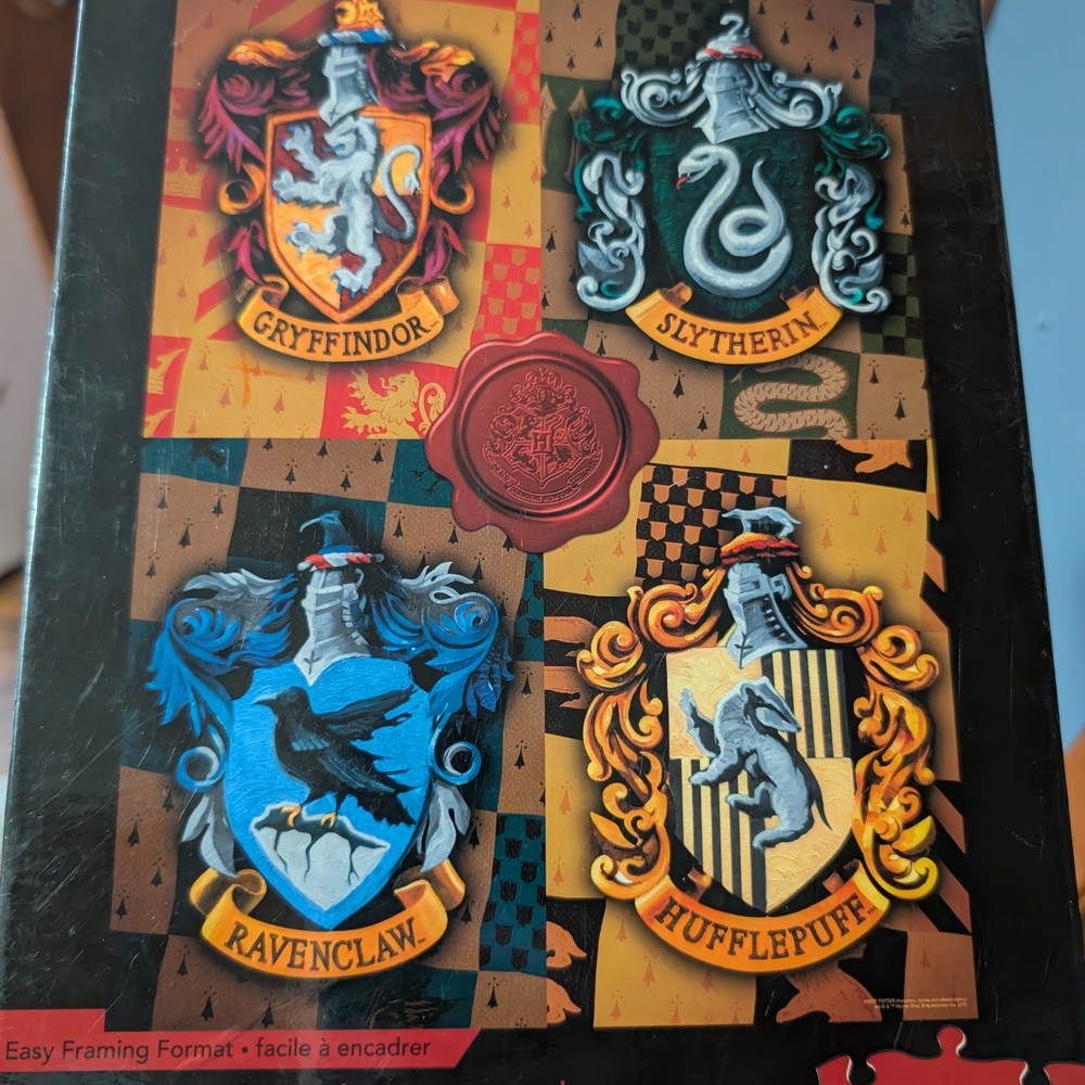 Harry Potter House Crests Wall Art